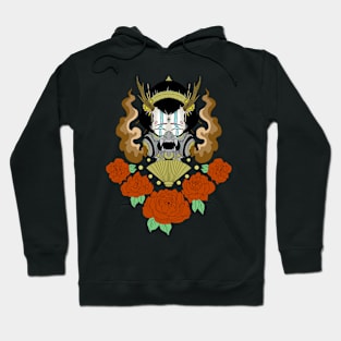 Oni Cyber Geisha Demon Japanese Hoodie